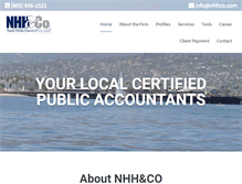 Tablet Screenshot of nhhco.com